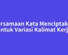 Persamaan Kata Menciptakan untuk Variasi Kalimat Kerja