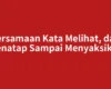Persamaan Kata Melihat, dari Menatap Sampai Menyaksikan